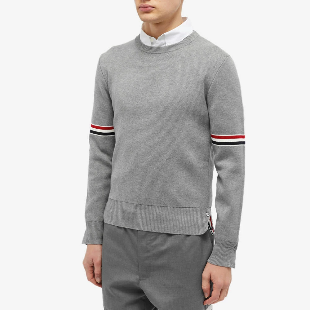 Thom Browne Milano Stitch Crew Knit 2 Thom Browne Milano Stitch Crew Knit - Image 2