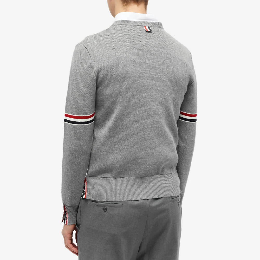 Thom Browne Milano Stitch Crew Knit 3 Thom Browne Milano Stitch Crew Knit - Image 3