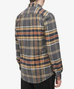 Barbour Ronan Tailored Check Shirt -Outlet Sweaters Store 04 11 2022 JD MSH5037GY52 8 1