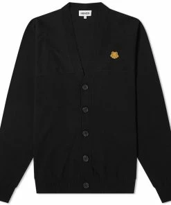 Kenzo Tiger Crest Knit Cardigan