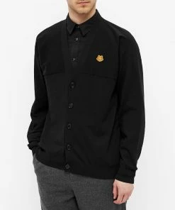 Kenzo Tiger Crest Knit Cardigan -Outlet Sweaters Store 04 12 2020 ML FB55CA5813TB 99 7 1