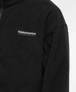 Thisisneverthat INTL. Fleece Jacket -Outlet Sweaters Store 05 01 2023 GH TN223FOWLS01 BK 10 1