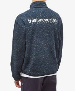 Thisisneverthat INTL. Fleece Jacket -Outlet Sweaters Store 05 01 2023 GH TN223FOWLS01 BL 8 1