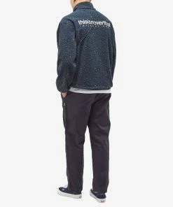 Thisisneverthat INTL. Fleece Jacket -Outlet Sweaters Store 05 01 2023 GH TN223FOWLS01 BL m9 1