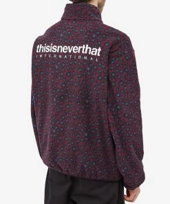 Thisisneverthat INTL. Fleece Jacket -Outlet Sweaters Store 05 01 2023 GH TN223FOWLS01 RD 8 1