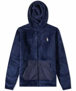 Polo Ralph Lauren Zip Hooded Sherpa Fleece