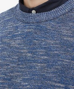 A.P.C. Jerome Recycled Crew Knit 9 A.P.C. Jerome Recycled Crew Knit -Outlet Sweaters Store 05 05 2022 LL COEZK H23099 IAA 5 1