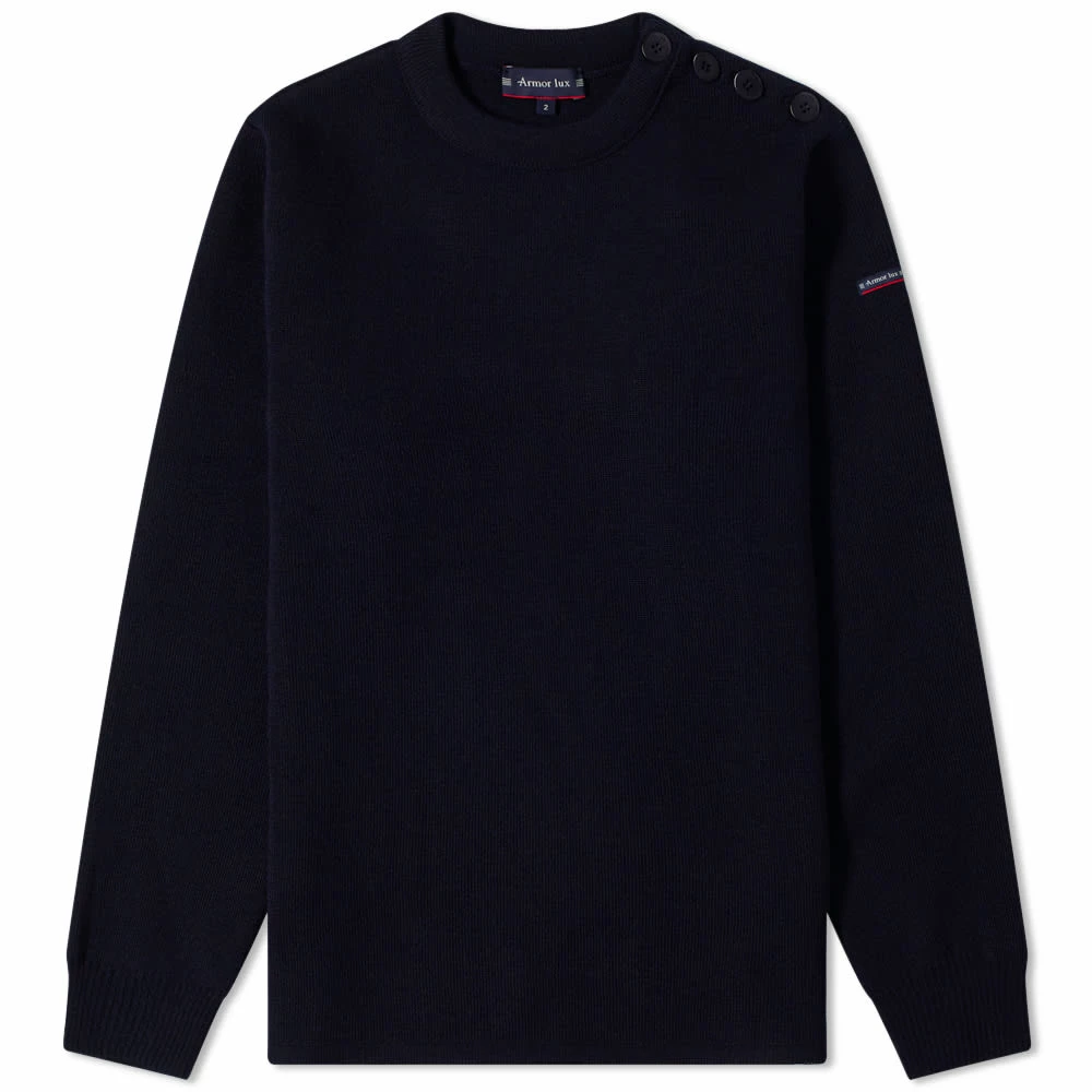 Armor-Lux 01901 Fouesnant Crew Knit 1 Armor-Lux 01901 Fouesnant Crew Knit