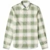 Officine Generale Giacomo Brushed Check Shirt