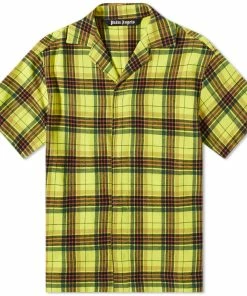 Palm Angels Curved Logo Vacation Shirt