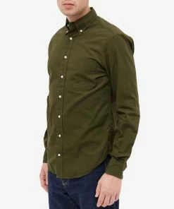 Gitman Vintage Button Down Overdyed Oxford Shirt -Outlet Sweaters Store 05 11 2022 SI VS19 D402 38 10 1