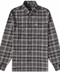 Fred Perry Authentic Brushed Twill Tartan Shirt