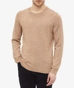 A.P.C. Greg Merino Crew Knit -Outlet Sweaters Store 06 01 2022 AJ WVBBK H23090 CAB 7 1
