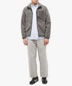 Thisisneverthat SP Sherpa Fleece Jacket -Outlet Sweaters Store 06 01 2023 TC TN223BOWHS01 CH m9 1