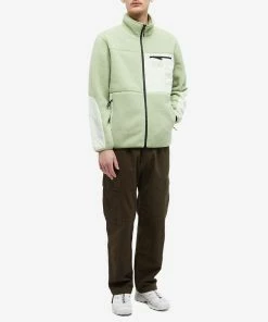 Carrier Goods Borg Fleece -Outlet Sweaters Store 06 02 2023 NS CG001 GRN m9 1