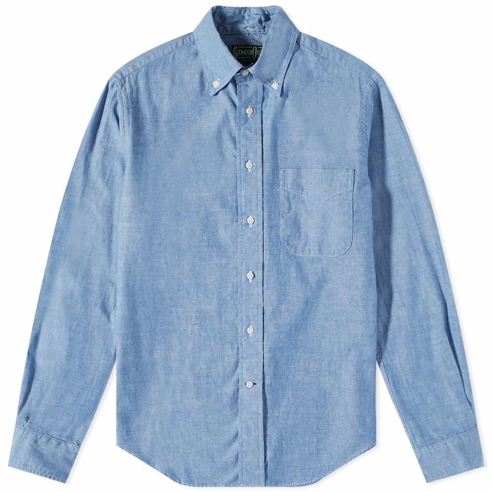 Gitman Vintage Button Down Summer Chambray Shirt 1 Gitman Vintage Button Down Summer Chambray Shirt