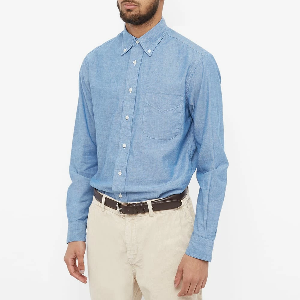 Gitman Vintage Button Down Summer Chambray Shirt 2 Gitman Vintage Button Down Summer Chambray Shirt - Image 2