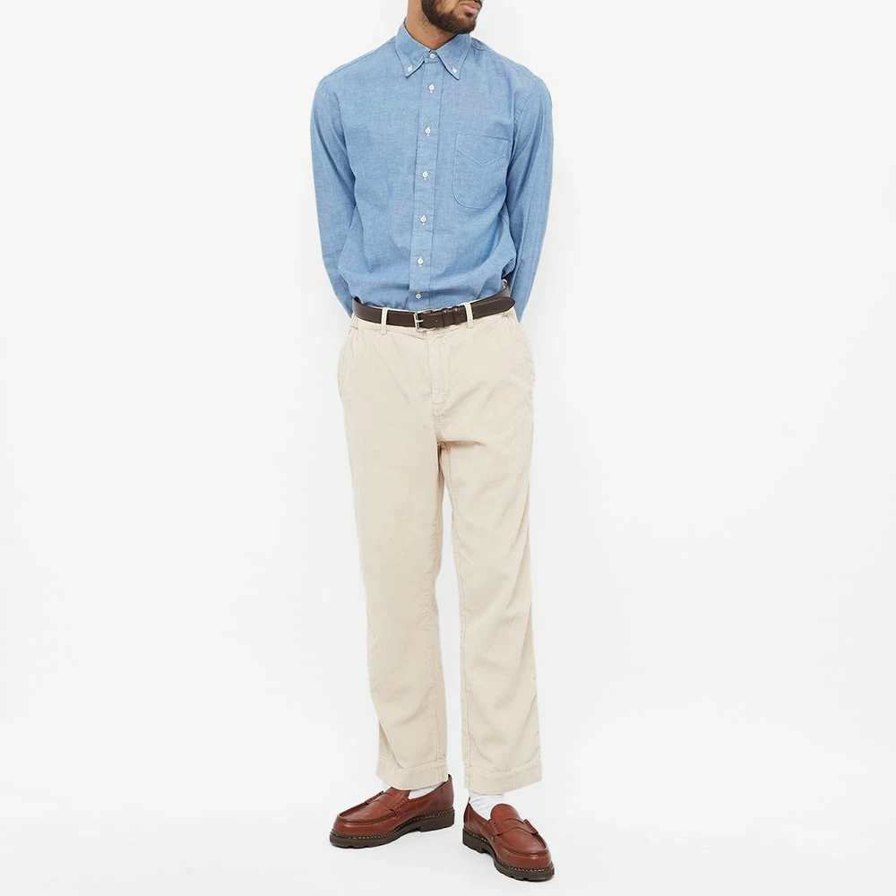 Gitman Vintage Button Down Summer Chambray Shirt 4 Gitman Vintage Button Down Summer Chambray Shirt - Image 4