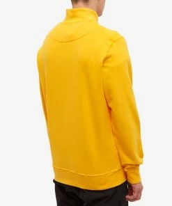 Stone Island Brushed Cotton Fleece Half Zip Sweat -Outlet Sweaters Store 06 07 2022 AJ 771561920 V0030 8 1