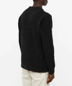 C.P. Company Chenille Crew Neck Knit -Outlet Sweaters Store 06 07 2022 LL 13CMKN016A 005558G 999 3 1