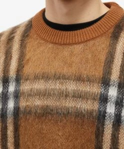 Burberry Denver Wool Mohair Crew Knit -Outlet Sweaters Store 06 11 2022 TC 8057955 A8900 10 1