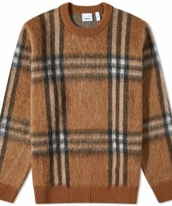 Burberry Denver Wool Mohair Crew Knit