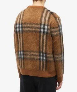 Burberry Denver Wool Mohair Crew Knit -Outlet Sweaters Store 06 11 2022 TC 8057955 A8900 8 1