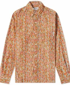 Fucking Awesome Skull Painting Bd Corduroy Shirt