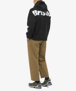 F.C. Real Bristol FC Real Bristol Boa Fleece Hooded Jacket 8 F.C. Real Bristol FC Real Bristol Boa Fleece Hooded Jacket -Outlet Sweaters Store 06 12 2022 AJ FCRB 222044 BK m9 1