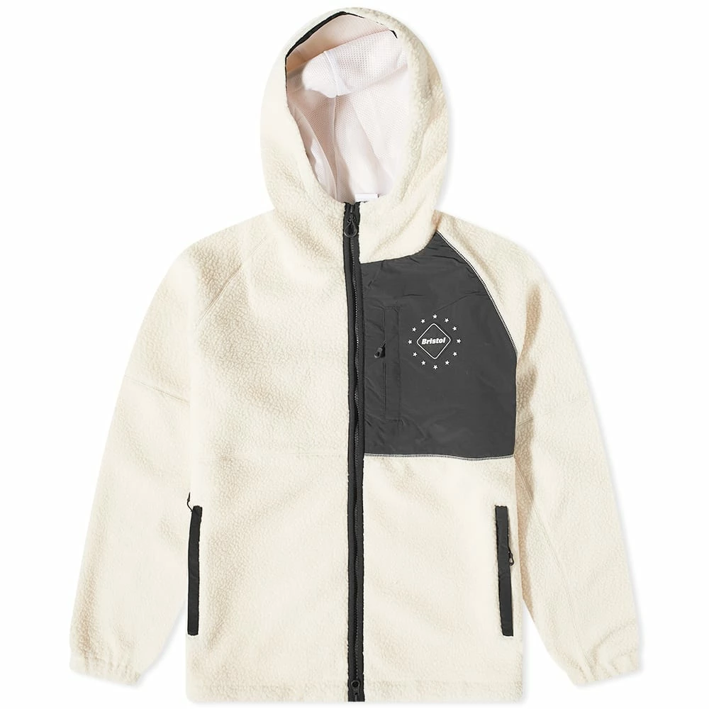 F.C. Real Bristol FC Real Bristol Boa Fleece Hooded Jacket 1 F.C. Real Bristol FC Real Bristol Boa Fleece Hooded Jacket