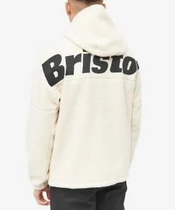 F.C. Real Bristol FC Real Bristol Boa Fleece Hooded Jacket 7 F.C. Real Bristol FC Real Bristol Boa Fleece Hooded Jacket -Outlet Sweaters Store 06 12 2022 AJ FCRB 222044 OW 8 1