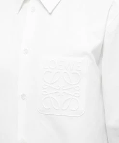 Loewe Anagram Debossed Shirt -Outlet Sweaters Store 06 12 2022 JA H526Y05WAD 2100 10 1