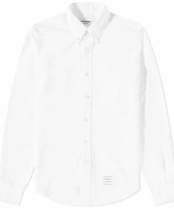 Thom Browne 4 Bar Button Down Oxford Shirt