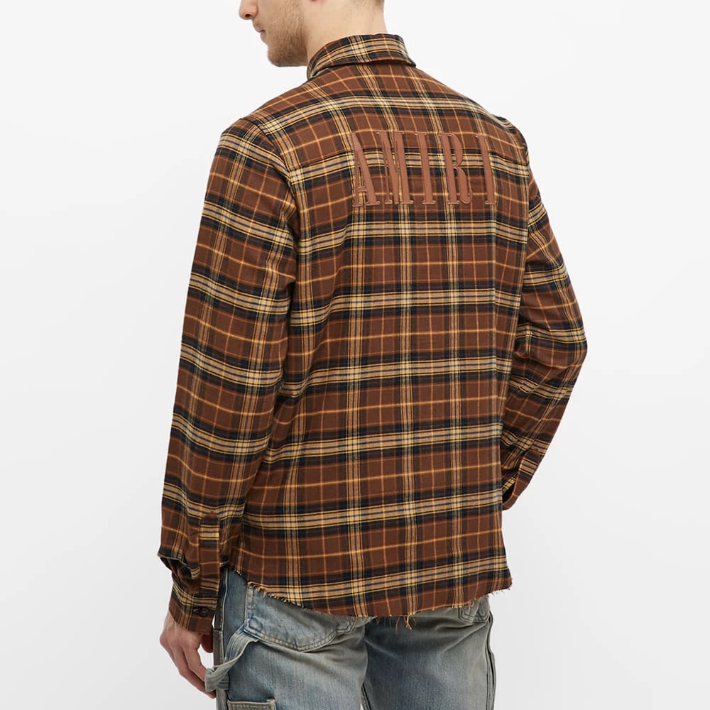 AMIRI Logo Flannel Shirt 5 AMIRI Logo Flannel Shirt - Image 5