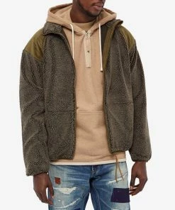 OrSlow Boa Fleece Jacket 11 OrSlow Boa Fleece Jacket -Outlet Sweaters Store 07 10 2021 MB 03 6018 F76 7 1