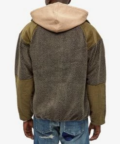 OrSlow Boa Fleece Jacket 12 OrSlow Boa Fleece Jacket -Outlet Sweaters Store 07 10 2021 MB 03 6018 F76 8 1