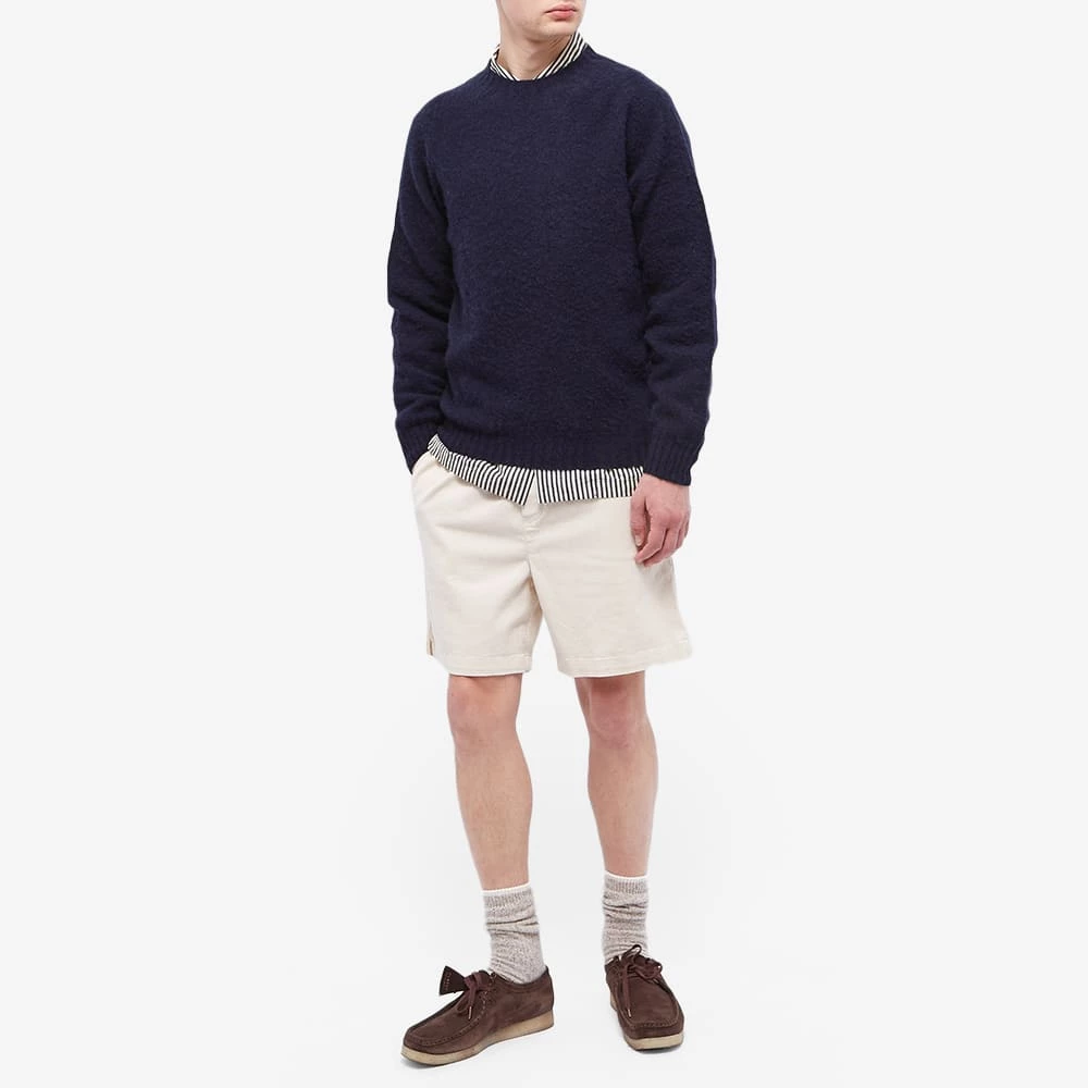 Drake's Brushed Shetland Crew Knit 4 Drake's Brushed Shetland Crew Knit - Image 4