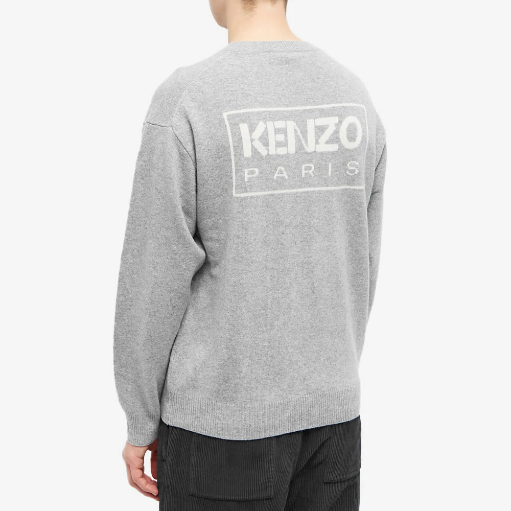 Kenzo Back Logo Crew Knit 3 Kenzo Back Logo Crew Knit - Image 3