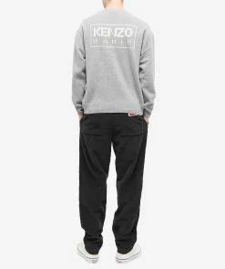 Kenzo Back Logo Crew Knit 8 Kenzo Back Logo Crew Knit -Outlet Sweaters Store 07 10 2022 aj fc65pu3433lc96 m9