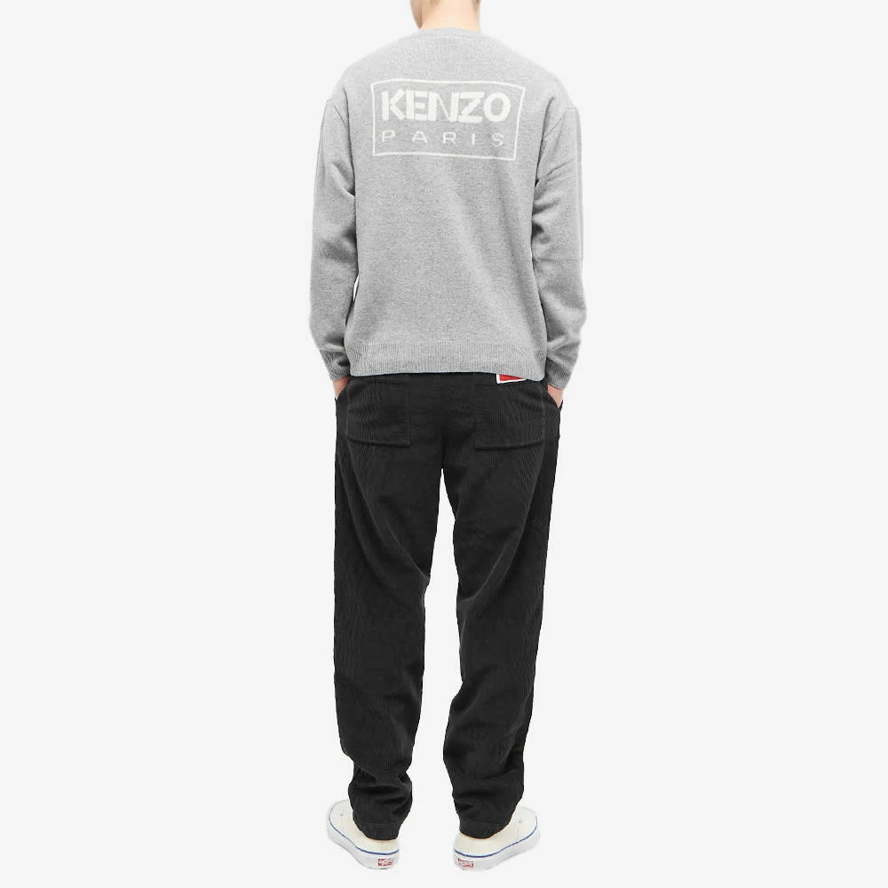 Kenzo Back Logo Crew Knit 4 Kenzo Back Logo Crew Knit - Image 4