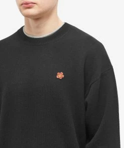 Kenzo Back Logo Crew Knit 9 Kenzo Back Logo Crew Knit -Outlet Sweaters Store 07 10 2022 aj fc65pu3433lc99 10