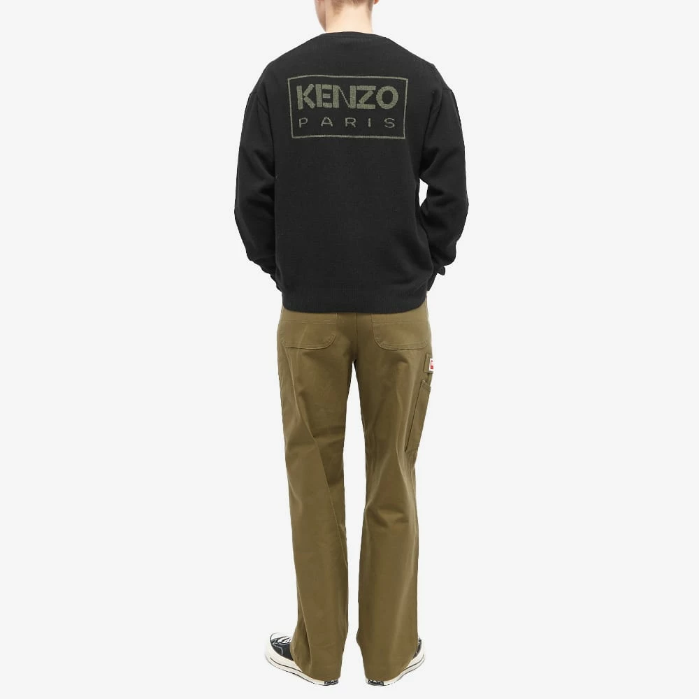 Kenzo Back Logo Crew Knit 4 Kenzo Back Logo Crew Knit - Image 4
