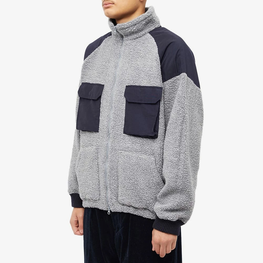 Nanamica Vintage Wool Fleece Jacket 2 Nanamica Vintage Wool Fleece Jacket - Image 2