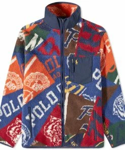 Polo Ralph Lauren Varsity Multi Logo Zip Fleece