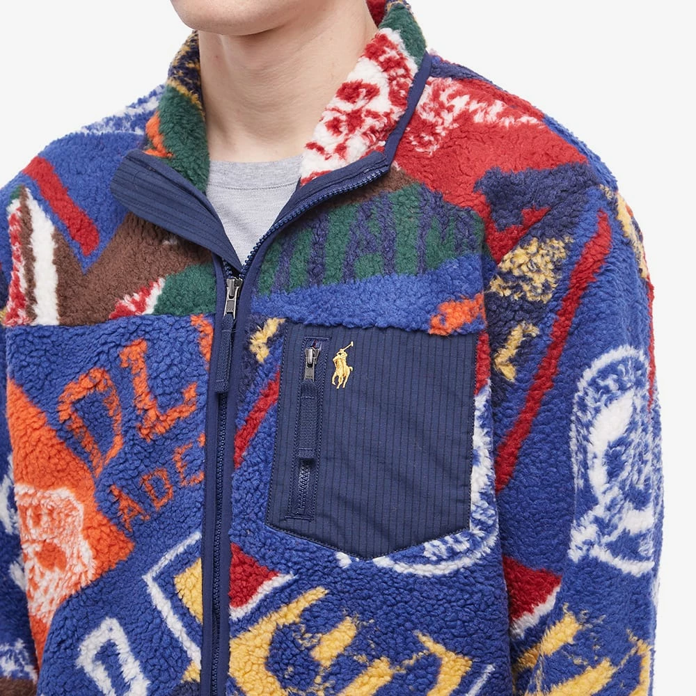 Polo Ralph Lauren Varsity Multi Logo Zip Fleece 5 Polo Ralph Lauren Varsity Multi Logo Zip Fleece - Image 5