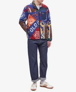 Polo Ralph Lauren Varsity Multi Logo Zip Fleece 8 Polo Ralph Lauren Varsity Multi Logo Zip Fleece -Outlet Sweaters Store 07 10 22 jf 710878913001 m9