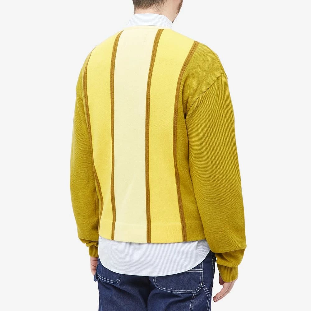 Awake NY Wool Striped Cardigan 3 Awake NY Wool Striped Cardigan - Image 3