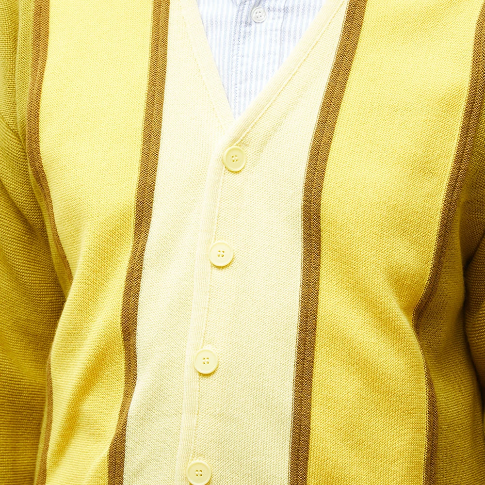 Awake NY Wool Striped Cardigan 5 Awake NY Wool Striped Cardigan - Image 5