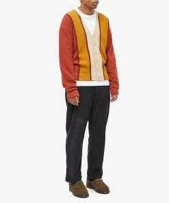 Awake NY Wool Striped Cardigan -Outlet Sweaters Store 07 12 2022 LL AWK SP22 SW002 RS m4 1