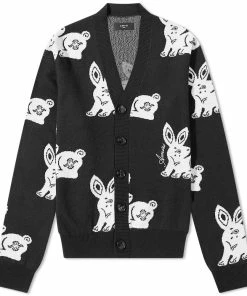 AMIRI Rabbit Repeat Cardigan